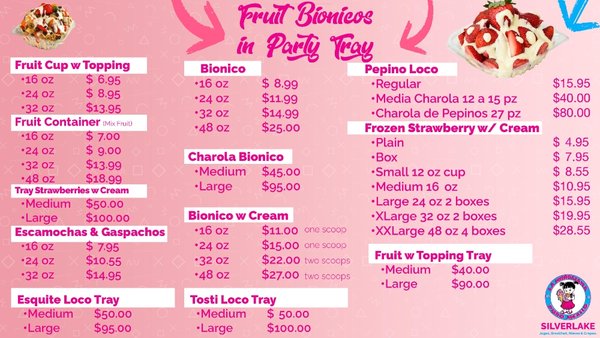 Menu photo 3 Michoacana Silverlake Los Angeles, CA Menu photo 3 Michoacana Silverlake Los Angeles, CA