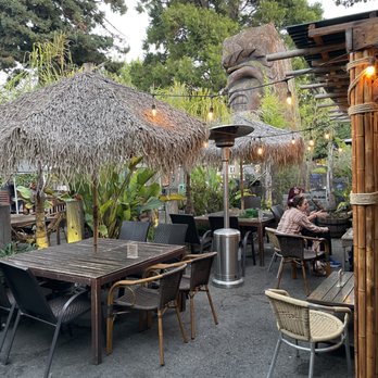 Forbidden Island - Outside patio. - Tiki Bars Near Me - Alameda, California
