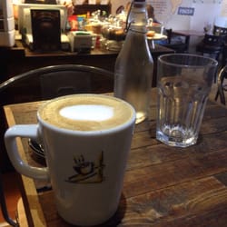 Java Lounge - Salted caramel soya latte