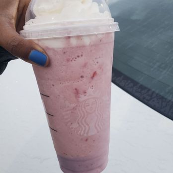 Starbucks - Strawberry cream Frappuccino - Coffee & Tea Near Me - Newburgh, New York
