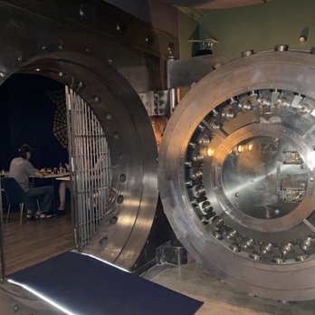 shelby - Vault entrance tables inside - Speakeasies Near Me - Detroit, Michigan shelby - Vault entrance tables inside - Speakeasies Near Me - Detroit, Michigan