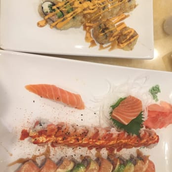 Sakura - Top to bottom, Flaming Lips, Sake (salmon), Chili, Mr Fisher - Japanese Near Me - St. George, Utah