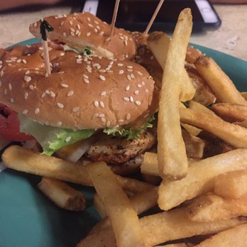 Caroline's - Blackened Chicken Sandwich - American Near Me - Key West, Florida Caroline's - Blackened Chicken Sandwich - American Near Me - Key West, Florida