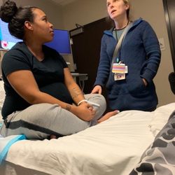 Beth Cowan Md - When I was pregnant, she sent me to Labor & Delivery because my BP was through the roof! Then she met me there to make sure I was okay.