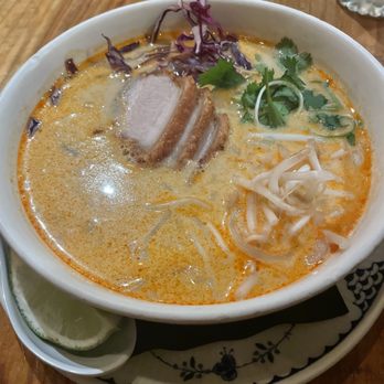 Bida Manda - Crispy Pork Belly Soup Dinner - Laotian Near Me - Raleigh, North Carolina