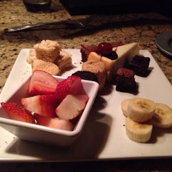 The Melting Pot - The best part - chocolate fondue with every unhealthy dessert you can think of to use as a dipper! - Fondue Near Me - Albuquerque, New Mexico The Melting Pot - The best part - chocolate fondue with every unhealthy dessert you can think of to use as a dipper! - Fondue Near Me - Albuquerque, New Mexico