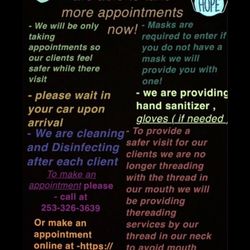 Bombay Beauty Salon - Covid 19 update,, salon super clean and deeply cleaned after each client!!