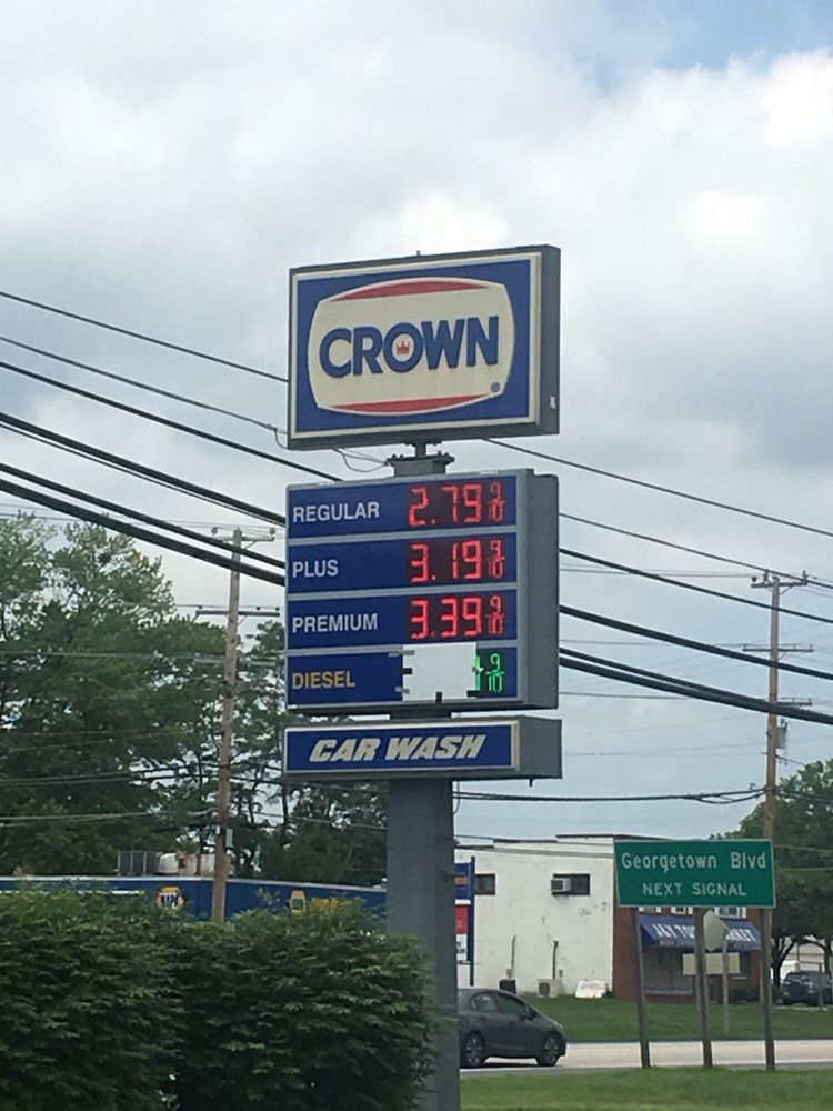 CROWN CENTRAL PETROLEUM CORPORATION GASOLINE STTNS Updated August