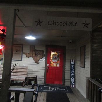 Tejas Chocolate Craftory - Tejas Chocolate & Barbecue -
Elm Street Entrance - - Chocolatiers & Shops Near Me - Tomball, Texas Tejas Chocolate Craftory - Tejas Chocolate & Barbecue -
Elm Street Entrance - - Chocolatiers & Shops Near Me - Tomball, Texas