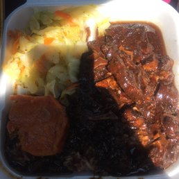 Oxtail plate: bones had too much fat on them so it's not a good buy. Seasoned great but not enough meat. Oxtail plate: bones had too much fat on them so it's not a good buy. Seasoned great but not enough meat.