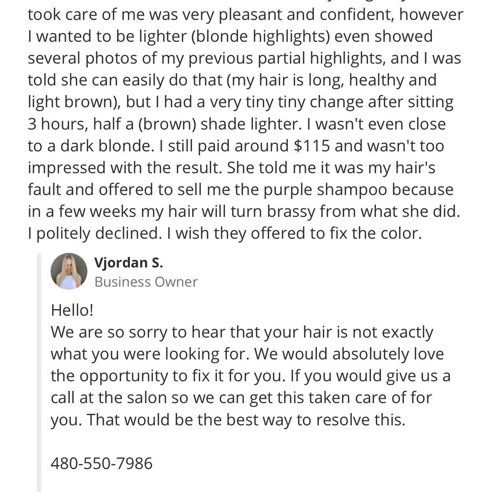 Vjordan Salon - Previous review - Hair Stylists Near Me - Scottsdale, Arizona Vjordan Salon - Previous review - Hair Stylists Near Me - Scottsdale, Arizona