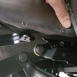 Havertys Furniture - Delivered w scratches on recliner/leather