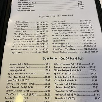 DOJO SUSHI - Sushi Bars Near Me - Las Vegas, Nevada DOJO SUSHI - Sushi Bars Near Me - Las Vegas, Nevada