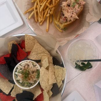 The Salt Shack - Crab spinach dip and lobster roll - American Near Me - Ship Bottom, New Jersey The Salt Shack - Crab spinach dip and lobster roll - American Near Me - Ship Bottom, New Jersey