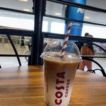 Costa Coffee - Iced Gingerbread Latte - Coffee & Tea Near Me - Birmingham, XWM