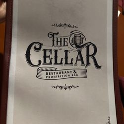The Cellar Restaurant and Prohibition Bar - Menu