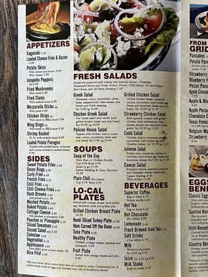 Menu photo 4 Pelican Cafe Marysville, MI