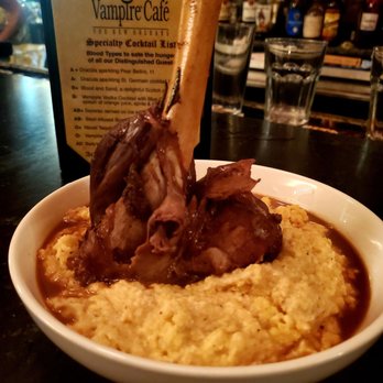 Vampire Cafe - Roasted lamb and grits - Cafes Near Me - New Orleans, Louisiana