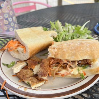 The Root Cafe - Tofu bahn mi - Cafes Near Me - Little Rock, Arkansas The Root Cafe - Tofu bahn mi - Cafes Near Me - Little Rock, Arkansas