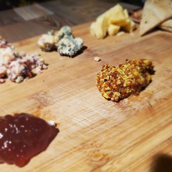 Local Provisions - cheese sampling paired with one wine who knows what kind goes with what - Salad Near Me - Newberry, Florida Local Provisions - cheese sampling paired with one wine who knows what kind goes with what - Salad Near Me - Newberry, Florida