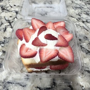 Jason's Deli - Strawberry Shortcake. So delicious and light. - Delis Near Me - Sugar Land, Texas