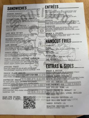 Menu photo 5 The South Side Cleveland, OH