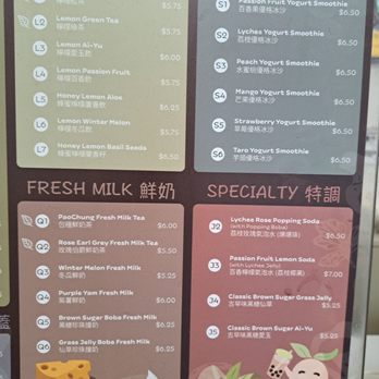 O2 valley - Lemon, Smoothie, Fresh Milk, and Specialty Drinks menu as of 3/30/23 - Taiwanese Near Me - Palo Alto, California O2 valley - Lemon, Smoothie, Fresh Milk, and Specialty Drinks menu as of 3/30/23 - Taiwanese Near Me - Palo Alto, California