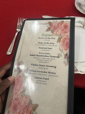 Menu photo 8 The Olde Magnolia Tea Room Upland, CA