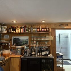 Josephine's Speakeasy - The bar is stocked and ready for action.