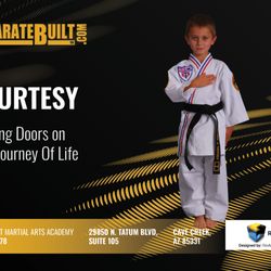 Karate Built Martial Arts - Courtesy: Opening Doors on Your Journey Of Life!