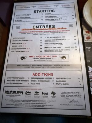 Menu photo 1 Texas Cattle Company Lakeland, FL Menu photo 1 Texas Cattle Company Lakeland, FL