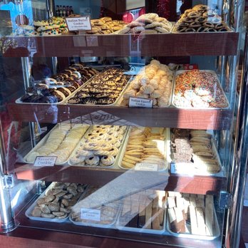Bovella's Pastry Shoppe - One of the display cases full of goodies! - Bakeries Near Me - Westfield, New Jersey Bovella's Pastry Shoppe - One of the display cases full of goodies! - Bakeries Near Me - Westfield, New Jersey