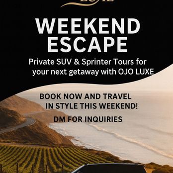 Ojo Luxe - Airport Shuttles Near Me - Glendora, California Ojo Luxe - Airport Shuttles Near Me - Glendora, California