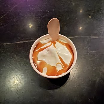 COTE Miami - Vanilla soft serve with caramel - Korean Near Me - Miami, Florida