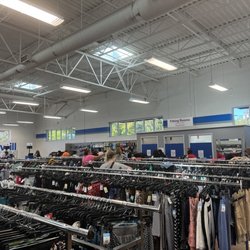 Goodwill Thrift Store & Donation Center - Do not shop here on the weekend. The line was 26 deep today with one cashier open.