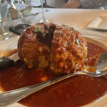 D'Amelio's Italian Eatery - Giant meatball with mozzarella - Italian Near Me - Waterbury, Connecticut D'Amelio's Italian Eatery - Giant meatball with mozzarella - Italian Near Me - Waterbury, Connecticut