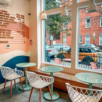 The Hive - cute seating area - Coffee & Tea Near Me - Hoboken, New Jersey
