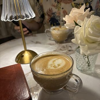 Cafe Rialto - The 1924 orange mocha latte - Coffee & Tea Near Me - Tampa, Florida