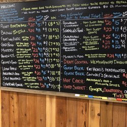 Arsenal Cider House - Drink Menu