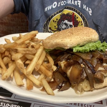 Four Seasons Diner - French onion burger. It's like soup, but, on a roll. - Diners Near Me - Toms River, New Jersey Four Seasons Diner - French onion burger. It's like soup, but, on a roll. - Diners Near Me - Toms River, New Jersey
