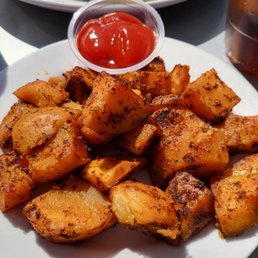 Breakfast potatoes. Nicely seasoned Breakfast potatoes. Nicely seasoned