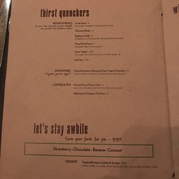 Monkeypod Kitchen by Merriman - New American Near Me - Kihei, Hawaii