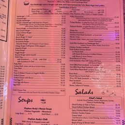 Menu Menu