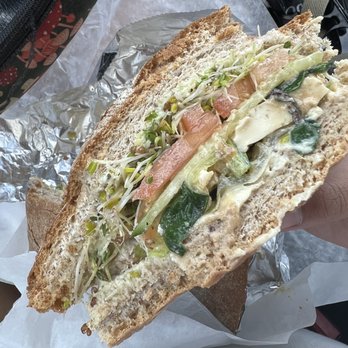 Peace Café - Popeyes Sandwich (BOMB) - Vegan Near Me - Honolulu, Hawaii Peace Café - Popeyes Sandwich (BOMB) - Vegan Near Me - Honolulu, Hawaii