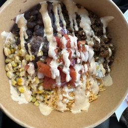 Taco Bowl (meal prep-style) Taco Bowl (meal prep-style)