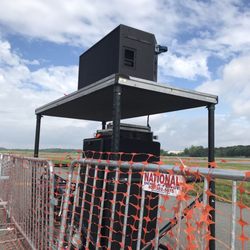 New York Air Show - My "unobstructed view" from the premium photo pit at the New York Airshow as Stewart International airport on Saturday July 1 2017