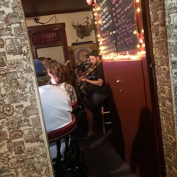 Central Park Hotel - Peeking into the packed bar-- live music tonight!