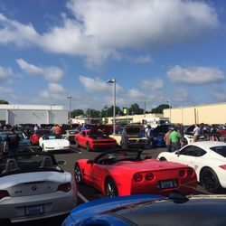 exotic cars and coffee