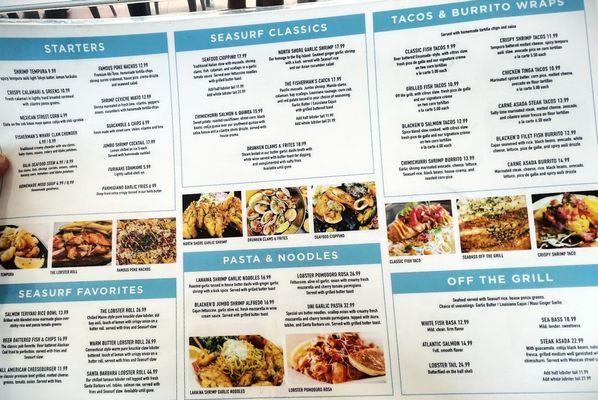 Menu photo 6 Seasurf Fish San Clemente, CA