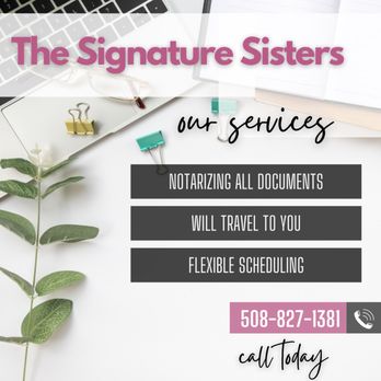 The Signature Sisters - Notaries Near Me The Signature Sisters - Notaries Near Me